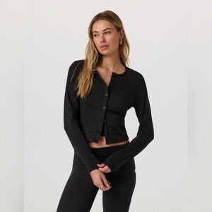 Vuori Halo button up cardigan small